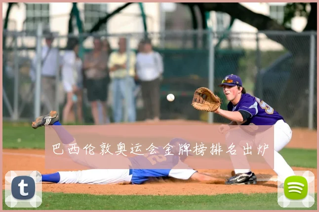 巴西伦敦奥运会金牌榜排名出炉